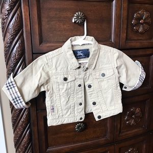 Burberry infant jacket